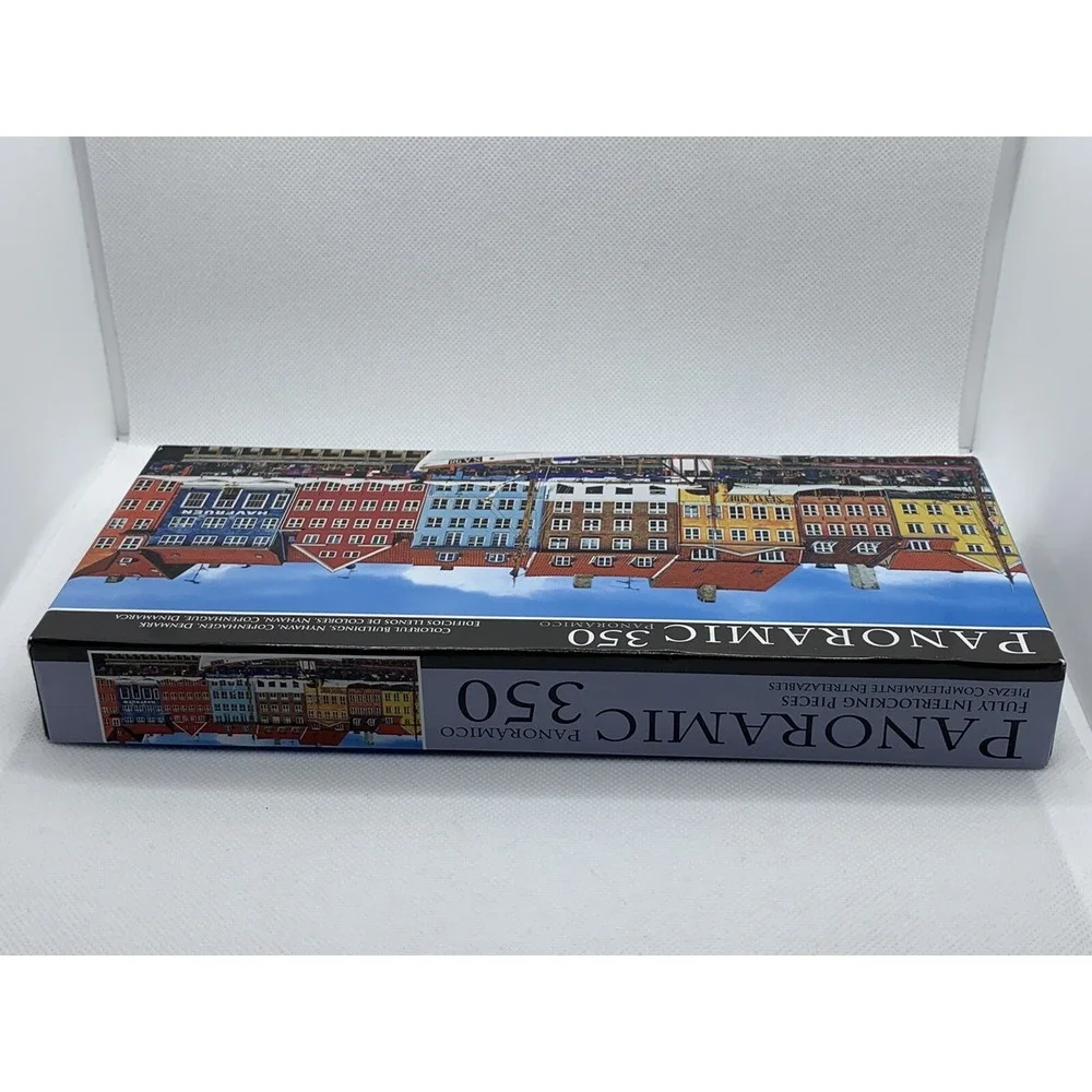 Panoramico PUZZLE 350 pcs Colorful‎ Buildings, Nyhavn, Copenhagen, Denmark